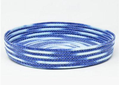 Raffiakorb "azzurro"