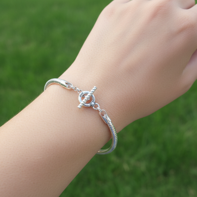 Silberarmband für Charms