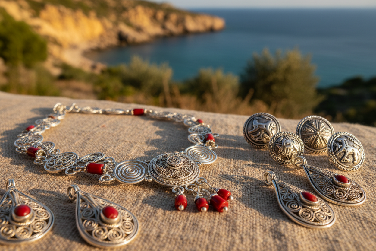 silberschmuck aus sardinien